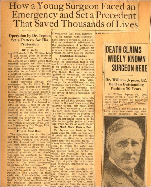 198 Dr Wm Jepson Sr obit story